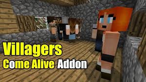 New villagers will fight back if they attack monsters or other opponents. Top 2021 Minecraft Pocket Edition Addons Villagers Come Alive Villagers Come Alive And More Optic Flux