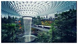 Tourist arrivals to singapore have been steadily climbing. World S Tallest Indoor Waterfall At Jewel Changi Airport