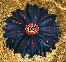 gucci flower brooch