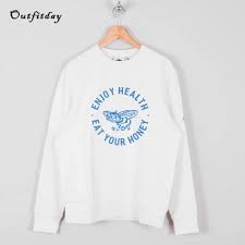 Harry Styles Enjoy Health Eat Your Honey Sweatshirt B22 Sweatshirts Harry Styles Sweatshirt Fashion