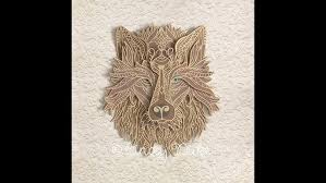 Download Cricut 3d Layered Wolf Assembly Youtube
