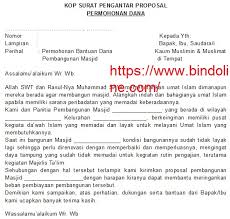 Atas perhatiannya kami ucapkan terimakasih. 4 Contoh Surat Permohonan Dana Untuk Keperluan