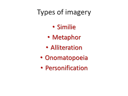 Authors use imagery to create concrete examples out of abstract ideas. Imagery Words That Create Pictures Imagery Using Words To Describe One Thing Which Would Usually Be Used To Describe Another Thus Creating A Picture Ppt Download