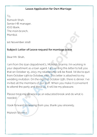 A wide variety of wedding mail boxes options are available to you, such as paper type, custom order, and material. Leave Application For Marriage Sample Letter For How To Write A Marriage Leave Letter A Plus Topper