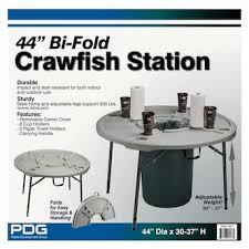Pdg Crawfish Table Round Outdoor Dining Table 45 In W X 45 28 In L With Umbrella Hole In The P In 2020 Round Outdoor Dining Table Outdoor Dining Table Outdoor Dining