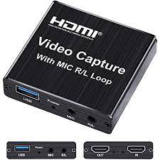 This particular capture card is capable of recording high definition 1080p content from both the xbox and playstation. Amazon Com Capture Card 4k Hdmi Game Video Capture Card With Usb 2 0 Microphone Hdmi Loop Out Live Streaming Gaming Recorder For Nintendo Switch Ps4 Camera Pc Computers Accessories