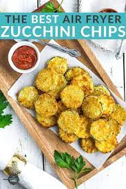 Make Amazing And Simple Air Fryer Zucchini Chips For Your Family With This Versatile Recipe In 2020 Air Fryer Recipes Healthy Air Fryer Recipes Easy Air Fyer Recipes