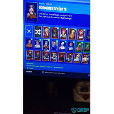 Fruher habe ich skins im wert von 200 gekauft. Rare Renegade Raider Account Fortnite Accounts Deziademon Gm2p Com