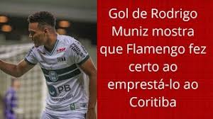 Jogador disputou seis jogos pelo time paranaense no brasileiro e marcou um gol. Gol De Rodrigo Muniz Mostra Que Flamengo Fez Certo Ao Empresta Lo Ao Coritiba Fla Tem Otima Safra Youtube