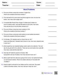 Practice algebra word problems with these free printable worksheets. Ram Yed Ramyed222 Profile Pinterest