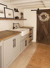 The humble laundry room has the potential to transform into a beautiful space with a bit of work and imagination. Follow The Yellow Brick Home Rustic Farmhouse Laundry Room Ideas Follow The Yellow Brick Home