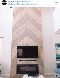 #shiplap #shiplappatterns #ufpedge #homedecor #interiordesign. Love The Chevron Shiplap Fireplace Chevron Shiplap Fireplace Diy Shiplap Fireplace Fireplace