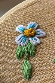 Use a pattern to transfer the image of a flower onto your fabric, or draw the flower onto the fabric freehand. 900 Flower Embroidery Enthusiasts Ideas In 2021 Embroidery Embroidery Flowers Hand Embroidery
