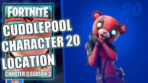 Fortnite – Cuddlepool Character 20 Location - YouTube