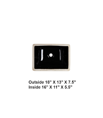 ls c6s undermount rectangular ceramic