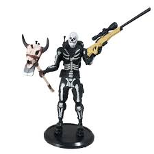 Pg8203 the fortnite zoey teknique chromium leviathan tomotohead brite gunner mini action figure fortnight building blocks toy. Fortnite Skull Trooper 7 Action Figure Ebgames Ca