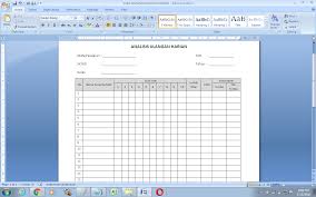 Validitas validitas hasil hasil analisis analisis reliabilita reliabilita rekap rekap nilai nilai input s s input data data daya daya beda beda remidial remidial tk. Contoh Format Analisis Ulangan Harian Siswa Antapedia Com