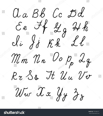Click on the individual fonts to see further examples and instructions for use with latex. Hand Hand Fonts Handwritten Alphabet Style Stock Vektorgrafik Lizenzfrei 718198171