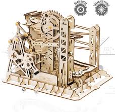 4.7 out of 5 stars. Amazon Com Rokr 3d Assembly Wooden Puzzle Brain Teaser Game Mechanical Gears Set Model Kit Marble Run Set Unique Craft Kits Christmas Birthday Valentine S Gift For Adults Kids Age 14 Lg503 Lift Coaster Toys Games