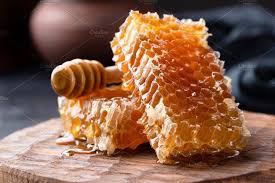 Honeycomb And Honey Dipper On Wood Recipe For Sweet Carrots Honey Dipper Food