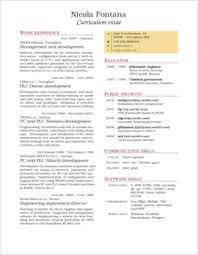 I like the template which thomas janson made, see his blog post writing a cv in latex which includes preview, compiled pdf, a small tutorial and the required files to replicate it for yourself. Resume Template In Latex
