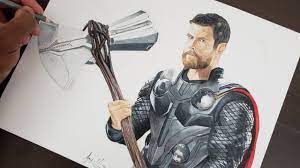 His mission board quests can be found here. Drawing Thor Avengers Marvel Youtube