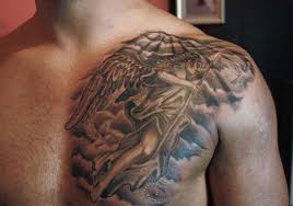 Chest tattoos are quickly becoming some of the most popular tattoo ideas for guys. 22 Inspiring Angel Chest Tattoo