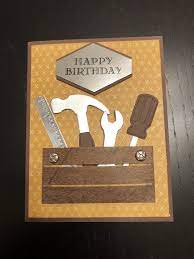 Before we share the linked pictures of our supplies, remember that we offer our online shoppers all of this: Handy Man Card Flag Crafts Male Cards Card Making