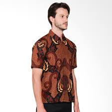 Pembayaran mudah, pengiriman cepat & bisa cicil 0%. Jual Awana Garuda Kencana Modern Slim Fit Kemeja Batik Pria Brown Online Mei 2021 Blibli