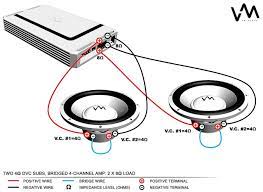 Dual voice coil subs ensure the flexibility to allow the best connection. 2 Ohm Dual Voice Coil Subwoofer Wiring Diagram Diagram Single Subwoofer 2 Ohm Dvc Sub Wiring Diagrams Full Version Hd Quality Wiring Diagrams Diagrampart Factoryclubroma It They Show A Typical