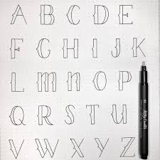 Learn outlines and objectives for esl beginning students to establish basic communication languages in english using the alphabet. Easy Hand Lettered Alphabet Style To Practice Hand Lettering Alphabet Fonts Lettering Alphabet Hand Lettering Alphabet