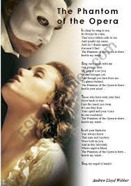Phantom of the opera songs. The Phantom Of The Opera Esl Worksheet By Juliete
