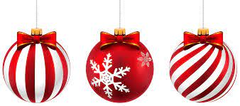 Beautiful Christmas Balls Png Clip Art Image