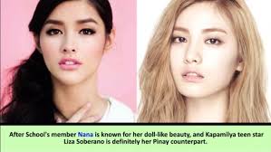 14 pinoy celebs with korean star look