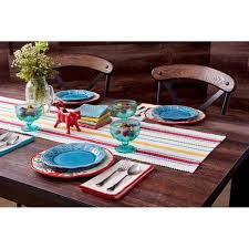 The Pioneer Woman Vintage Stripe Runner Walmart Com Pioneer Woman Placemats Pioneer Woman Dishes Striped Table Runner
