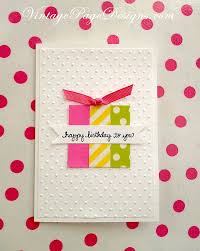Handmade Card Washi Tape Birthday Card Birthday Cards Diy Embossed Cards Paper Cards