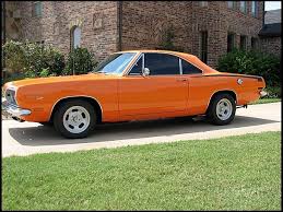 Image result for Barracuda Orange 1969 Fury
