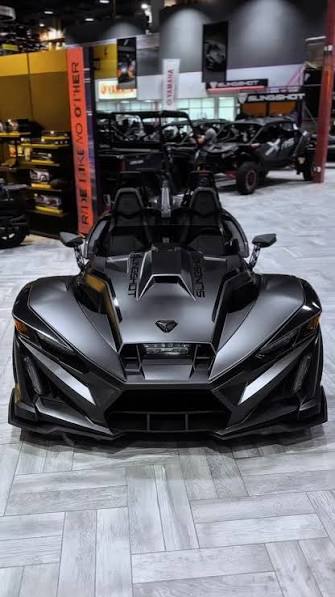 The all-new 2026 Polaris Slingshot R turns heads before the engine even  starts. Now available on the showroom floors 🏴, -, Coming in Jet Black,  blends aggressive styling with open-air performance for ...