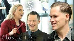 Maybe you would like to learn more about one of these? Classic Comb Over Hairstyle For Men A Casual Business Haircut Youtube