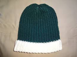 mens philadelphia eagle team colors beanie top is made