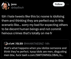 The emotional support K-pop boys vs there are no good men divide