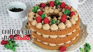 Check spelling or type a new query. Chiffon Cake Alla Nutella Ciambella Americana Alta Alla Nutella Youtube