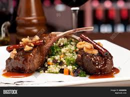 A whole breast of lamb contains about 7 ribs and can be ordered from any butcher. Gourmet Lamb Chops Image Photo Free Trial Bigstock