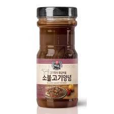Combine soy sauce and sesame oil in a small bowl and stir in chinese bean paste, water, rice wine, ground sesame seeds, spring onion and chili sauce. Bulgogi Sauce Cj For Beef