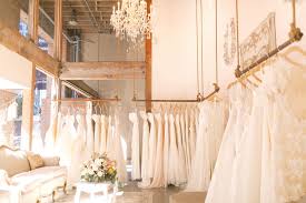 Online Wedding Dress Shopping Vs San Diego Bridal Boutiques Bridal Shop Decor Bridal Shop Interior Bridal Boutique Interior