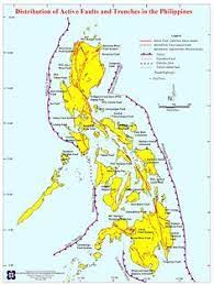 Active Fault And Trenches In The Philippines Phivolcs Earth Science Activities Philippine Map Science Cells