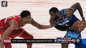 Great combination of size and speed at center. 2020 Nba All Star Game Last 5 Minutes Youtube