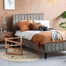 coming kids luno gestoffeerd bed 120 x 200 cm diverse kleuren 2 hoeslakens cadeau gestoffeerde bedden kinderbed roze bed