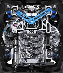 Jacob Co Bugatti Chiron Tourbillon Encapsulates A Working W16 Engine Ablogtowatch In 2021 Bugatti Chiron Bugatti Jacob Co