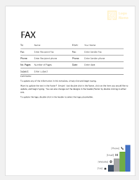 9 Business Fax Cover Sheet Templates For Word Word Excel Templates